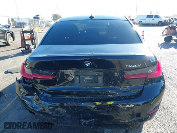 2021 BMW 3 Series 330i with VIN 3MW5R1J08M8B51760, listed as a IAAI auction lot 41605331 with 29,455 mi miles. Bid and sale history available at carsss.com. Image 16.