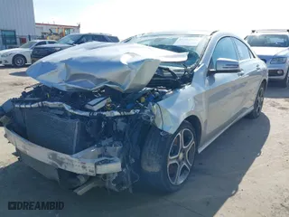 2014 Mercedes-Benz CLA-Class CLA 250 with VIN WDDSJ4GB8EN098151, listed as a IAAI auction lot 41592910 with 76,765 mi miles. Bid and sale history available at carsss.com. Image 2.