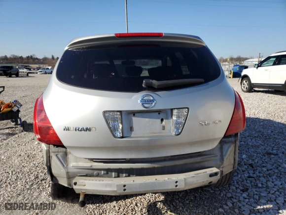 2003 Nissan Murano SL with VIN JN8AZ08W63W225953, listed as a Copart auction lot 42774315 with 173,828 mi miles and Salvage Title. Bid and sale history available at carsss.com. Image 6.