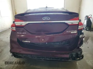 2017 Ford Fusion Titanium with VIN 3FA6P0K9XHR174578, listed as a Copart auction lot 57999305 with 77,657 mi miles and Salvage title. Bid and sale history available at DreamBid. Image 6.