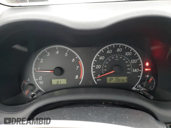 2011 Toyota Corolla L with VIN 2T1BU4EE7BC752036, listed as a Copart auction lot 44307785 with 139,367 mi miles and Salvage Title. Bid and sale history available at carsss.com. Image 9.