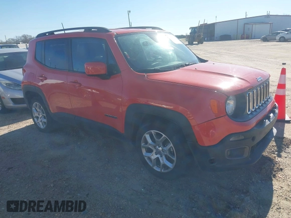 2018 Jeep Renegade Latitude with VIN ZACCJABB6JPJ64456, listed as a IAAI auction lot 41723973 with 234,751 mi miles and . Bid and sale history available at carsss.com. Image 1.