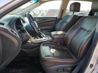 2013 Infiniti JX35 with VIN 5N1AL0MM5DC301162, listed as a Copart auction lot 49324205 with 137,407 mi miles and Salvage Title. Bid and sale history available at carsss.com. Image 7.