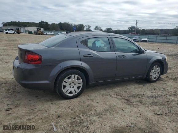 2014 Dodge Avenger SE with VIN 1C3CDZAB8EN189873, listed as a Copart auction lot 78990524 with 181,818 mi miles and Salvage Title. Bid and sale history available at carsss.com. Image 3.