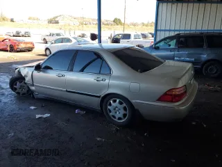1999 Acura RL with VIN JH4KA9653XC006296, listed as a Copart auction lot 80290844 with 259,592 mi miles and Salvage Title. Bid and sale history available at carsss.com. Image 2.