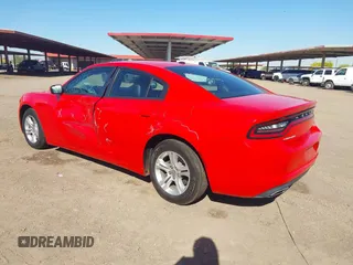 2022 Dodge Charger SXT with VIN 2C3CDXBG8NH208316, listed as a IAAI auction lot 42099897 with 47,596 mi miles and . Bid and sale history available at carsss.com. Image 3.
