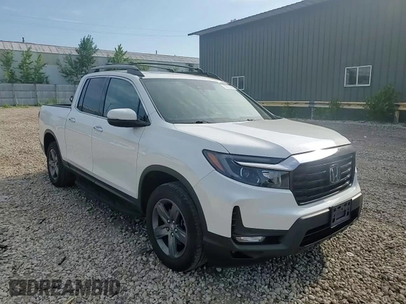 2022 Honda Ridgeline RTL-E with VIN 5FPYK3F78NB006440, listed as a Copart auction lot 63278805 with 51,804 mi miles and Salvage title. Bid and sale history available at DreamBid. Image 13.