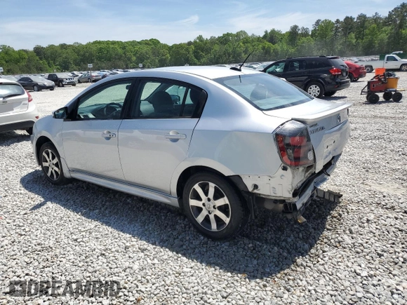 2012 Nissan Sentra S with VIN 3N1AB6AP9CL700753, listed as a Copart auction lot 53026935 with 120,138 mi miles and Salvage Title. Bid and sale history available at DreamBid. Image 2.