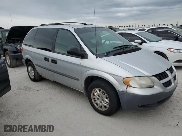 2002 Dodge Caravan SE with VIN 1B4GP25B62B702604, listed as a Copart auction lot 75609034 with Not Provided miles and Clean Title. Bid and sale history available at carsss.com. Image 4.