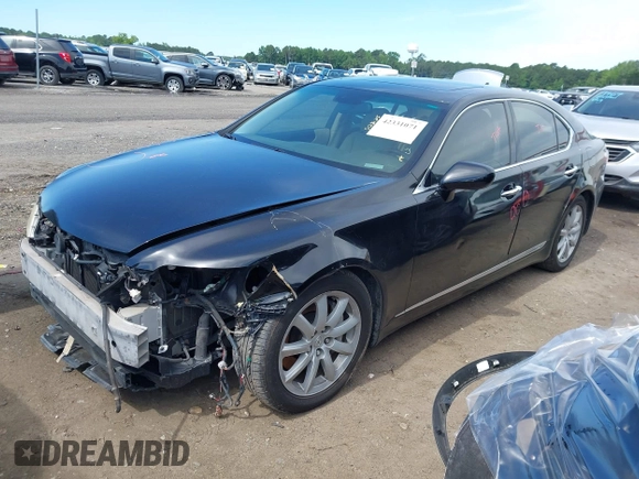 2009 Lexus LS 460 with VIN JTHCL46F195002037, listed as a IAAI auction lot 42331071 with 141,943 mi miles and . Bid and sale history available at DreamBid. Image 2.