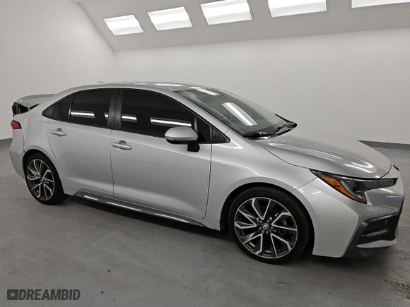 2021 Toyota Corolla SE with VIN 5YFS4MCE2MP075676, listed as a Copart auction lot 47068545 with 121,162 mi miles and Clean Title. Bid and sale history available at carsss.com. Image 4.