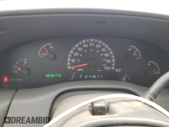 2000 Ford F-150 XL with VIN 1FTZF1722YKA51583, listed as a Copart auction lot 53860835 with 163,877 mi miles and Clean title. Bid and sale history available at DreamBid. Image 9.