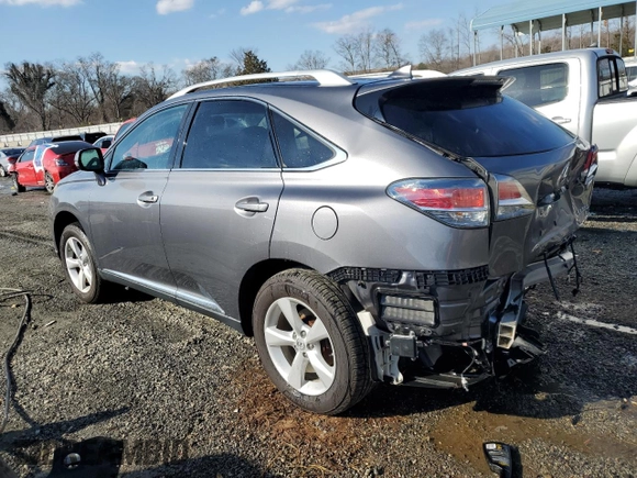 2014 Lexus RX 350 with VIN 2T2BK1BA2EC241548, listed as a Copart auction lot 42187935 with 138,811 mi miles and Salvage Title. Bid and sale history available at DreamBid. Image 2.