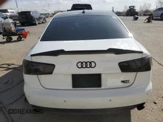 2012 Audi A6 3.0T Premium Plus with VIN WAUGGAFC3CN035282, listed as a Copart auction lot 47581675 with 126,733 mi miles and Salvage Title. Bid and sale history available at carsss.com. Image 6.