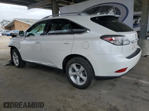 2012 Lexus RX 350 with VIN 2T2BK1BA9CC145574, listed as a Copart auction lot 53863225 with 76,555 mi miles and Salvage Title. Bid and sale history available at DreamBid. Image 2.