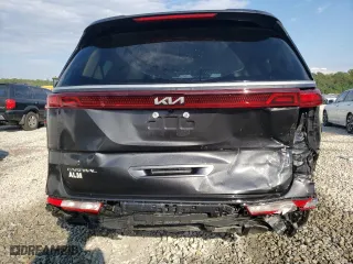 2023 Kia Carnival LX with VIN KNDNB4H34P6263346, listed as a Copart auction lot 72057244 with 124,347 mi miles and Salvage Title. Bid and sale history available at carsss.com. Image 6.