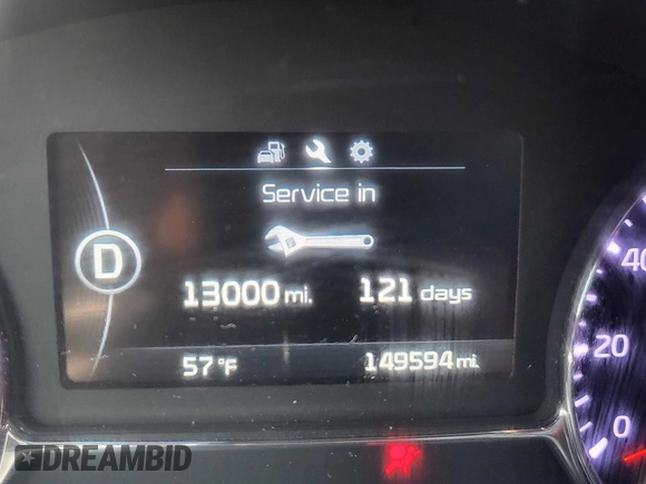 2014 Kia Optima SXL Turbo with VIN 5XXGR4A61EG285117, listed as a Copart auction lot 53501295 with 149,594 mi miles and Clean Title. Bid and sale history available at DreamBid. Image 8.