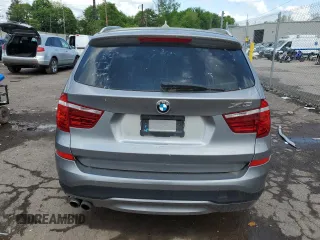 2016 BMW X3 xDrive28i with VIN 5UXWX9C57G0D63313, listed as a Copart auction lot 55705815 with 122,723 mi miles and Clean Title. Bid and sale history available at DreamBid. Image 6.