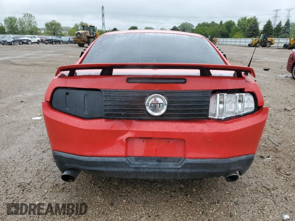 2010 Ford Mustang GT with VIN 1ZVBP8CH1A5141732, listed as a Copart auction lot 57885605 with 92,882 mi miles and Salvage title. Bid and sale history available at DreamBid. Image 6.
