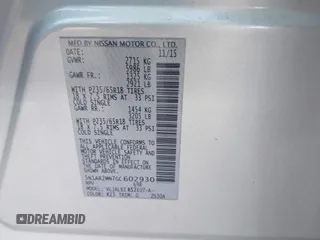 2016 Nissan Pathfinder S with VIN 5N1AR2MN7GC602930, listed as a IAAI auction lot 42447462 with 182,006 mi miles and . Bid and sale history available at DreamBid. Image 9.