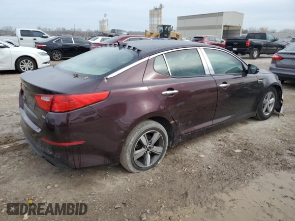 2014 Kia Optima LX with VIN 5XXGM4A7XEG283745, listed as a Copart auction lot 79700374 with 180,030 mi miles and Salvage Title. Bid and sale history available at carsss.com. Image 3.