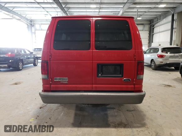 2006 Ford Econoline Passenger XL with VIN 1FBSS31L76DA19485, listed as a Copart auction lot 83832314 with 97,298 mi miles and Clean Title. Bid and sale history available at carsss.com. Image 6.
