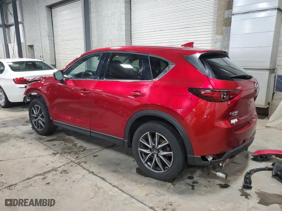 2017 Mazda CX-5 Grand Touring with VIN JM3KFBDL2H0108193, listed as a Copart auction lot 44946235 with 128,607 mi miles and Salvage Title. Bid and sale history available at carsss.com. Image 2.