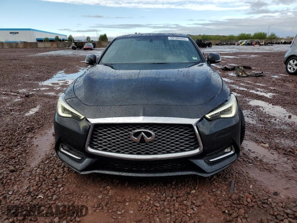 2018 Infiniti Q60 Sport with VIN JN1EV7EK5JM340008, listed as a Copart auction lot 59180555 with 65,856 mi miles and Salvage title. Bid and sale history available at DreamBid. Image 5.