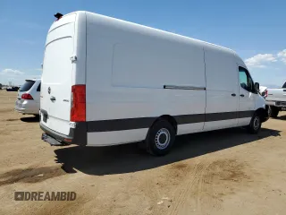 2022 Mercedes-Benz Sprinter with VIN W1Y4EDHY3NT114743, listed as a Copart auction lot 64815494 with Not Provided miles and Salvage Title. Bid and sale history available at DreamBid. Image 3.