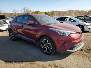 2018 Toyota C-HR XLE with VIN NMTKHMBX7JR046425, listed as a Copart auction lot 76963494 with 19,283 mi miles and Salvage Title. Bid and sale history available at DreamBid. Image 4.