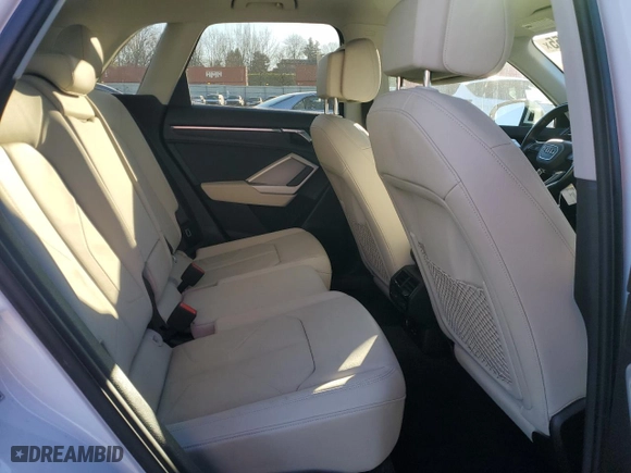 2020 Audi Q3 S line Premium Plus with VIN WA1EECF3XL1125347, listed as a Copart auction lot 42769355 with 44,501 mi miles and Salvage Title. Bid and sale history available at carsss.com. Image 11.