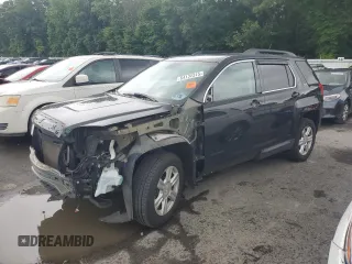 2015 GMC Terrain SLT with VIN 2GKFLXEK6F6328810, listed as a Copart auction lot 64132315 with 121,922 mi miles and Salvage title. Bid and sale history available at DreamBid. Image 1.