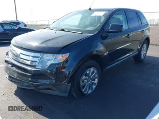 2010 Ford Edge SEL with VIN 2FMDK3JC6ABA80020, listed as a IAAI auction lot 41854247 with 211,375 mi miles. Bid and sale history available at carsss.com. Image 2.