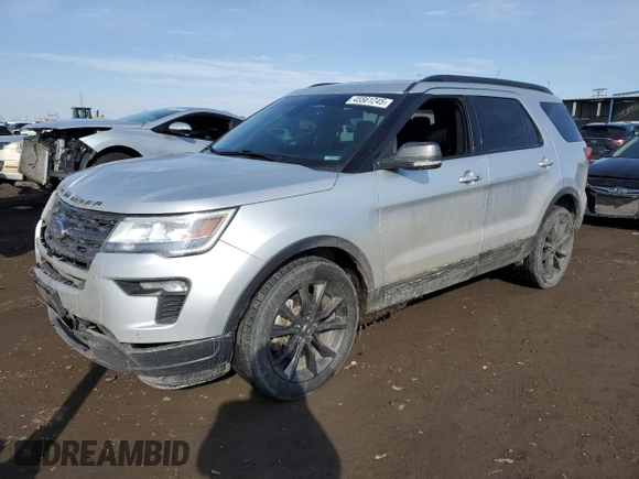 2018 Ford Explorer XLT with VIN 1FM5K8D86JGB78921, listed as a Copart auction lot 45561245 with 126,315 mi miles and Salvage Title. Bid and sale history available at DreamBid. Image 1.