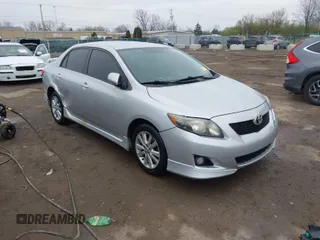 2010 Toyota Corolla with VIN 2T1BU4EEXAC432515, listed as a IAAI auction lot 42019459 with 267,404 mi miles. Bid and sale history available at carsss.com. Image 1.