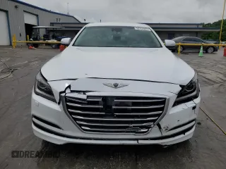 2017 Genesis G80 3.8L with VIN KMHGN4JE8HU176487, listed as a Copart auction lot 58164225 with 47,052 mi miles and Salvage title. Bid and sale history available at DreamBid. Image 5.