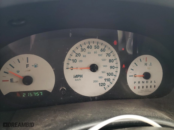 2005 Dodge Caravan SE with VIN 1D4GP25R85B127655, listed as a Copart auction lot 51487055 with 215,757 mi miles and Clean Title. Bid and sale history available at carsss.com. Image 9.