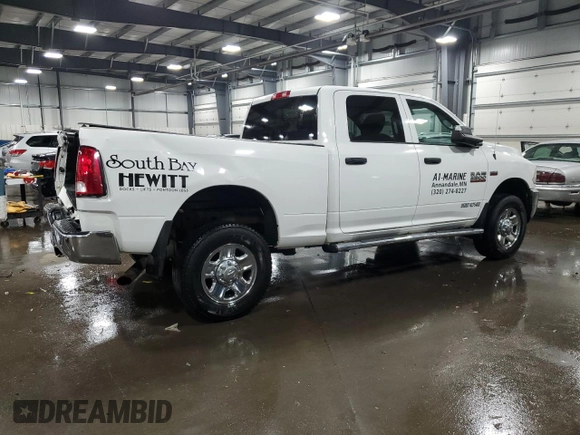 2015 Ram 2500 Tradesman with VIN 3C6UR5CJ1FG505081, listed as a Copart auction lot 79497204 with 173,888 mi miles and Salvage Title. Bid and sale history available at carsss.com. Image 3.