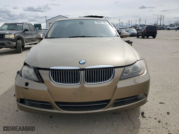 2006 BMW 3 Series 330i with VIN WBAVB33536PS10775, listed as a Copart auction lot 48991105 with 111,822 mi miles and Salvage Title. Bid and sale history available at carsss.com. Image 5.