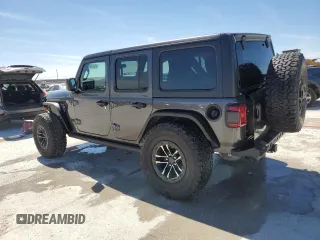 2024 Jeep Wrangler Willys with VIN 1C4RJXDG9RW286042, listed as a Copart auction lot 49459025 with 6,417 mi miles and Salvage title. Bid and sale history available at DreamBid. Image 2.