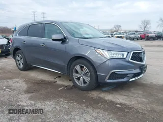 2020 Acura MDX with VIN 5J8YD4H37LL038312, listed as a IAAI auction lot 41149002 with 34,726 mi miles. Bid and sale history available at carsss.com. Image 1.