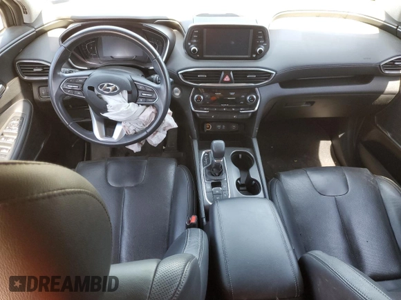 2019 Hyundai Santa Fe Limited with VIN 5NMS53AD6KH039661, listed as a Copart auction lot 49843095 with 0 mi miles and Salvage Title. Bid and sale history available at carsss.com. Image 8.