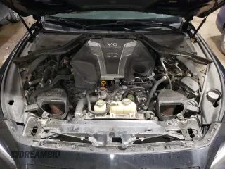 2017 Infiniti Q50 Red Sport 400 with VIN JN1FV7AR4HM871007, listed as a Copart auction lot 70957133 with 56,102 mi miles and Non Repairable. Bid and sale history available at carsss.com. Image 12.