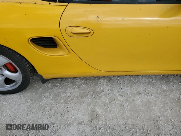 2000 Porsche Boxster S with VIN WP0CB2988YU663705, listed as a Copart auction lot 74639094 with 0 mi miles and Non Repairable. Bid and sale history available at carsss.com. Image 10.