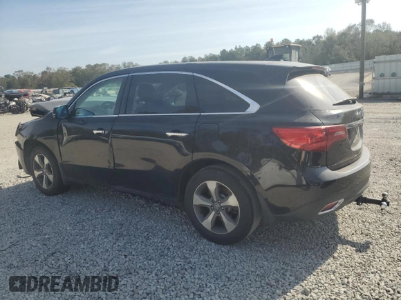 2016 Acura MDX with VIN 5FRYD3H21GB014353, listed as a Copart auction lot 79079244 with 174,801 mi miles and Salvage Title. Bid and sale history available at carsss.com. Image 2.