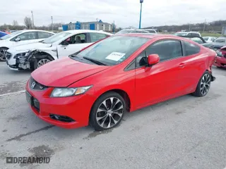 2013 Honda Civic Cpe Si with VIN 2HGFG4A54DH700467, listed as a IAAI auction lot 41829343 with 166,078 mi miles. Bid and sale history available at carsss.com. Image 2.