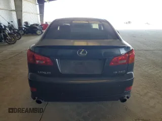 2006 Lexus IS 350 with VIN JTHBE262765004555, listed as a Copart auction lot 61045115 with 170,815 mi miles and Salvage title. Bid and sale history available at DreamBid. Image 6.