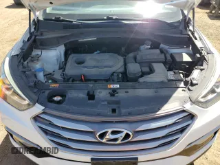 2017 Hyundai Santa Fe 2.4L с VIN 5NMZUDLB2HH005924, выставлен на аукционе Copart как лот 56925685 с пробегом 82 802 миль миль и Списание • Salvage title. История ставок и продаж доступна на DreamBid. Изображение 12.
