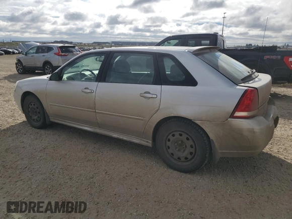 2005 Chevrolet Malibu Maxx LT z VIN 1G1ZU64865F140923, wystawiony jako Copart lot #56044545 z przebiegiem 62 445 mil mil oraz Szkoda całkowita • Salvage title. Historia ofert i sprzedaży dostępna na DreamBid. Obrazek 2.