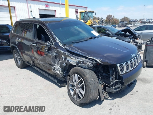2019 Jeep Grand Cherokee Limited z VIN 1C4RJEBG7KC530267, wystawiony jako IAAI lot #42216167 z przebiegiem 60 333 mil mil oraz . Historia ofert i sprzedaży dostępna na DreamBid. Obrazek 1.